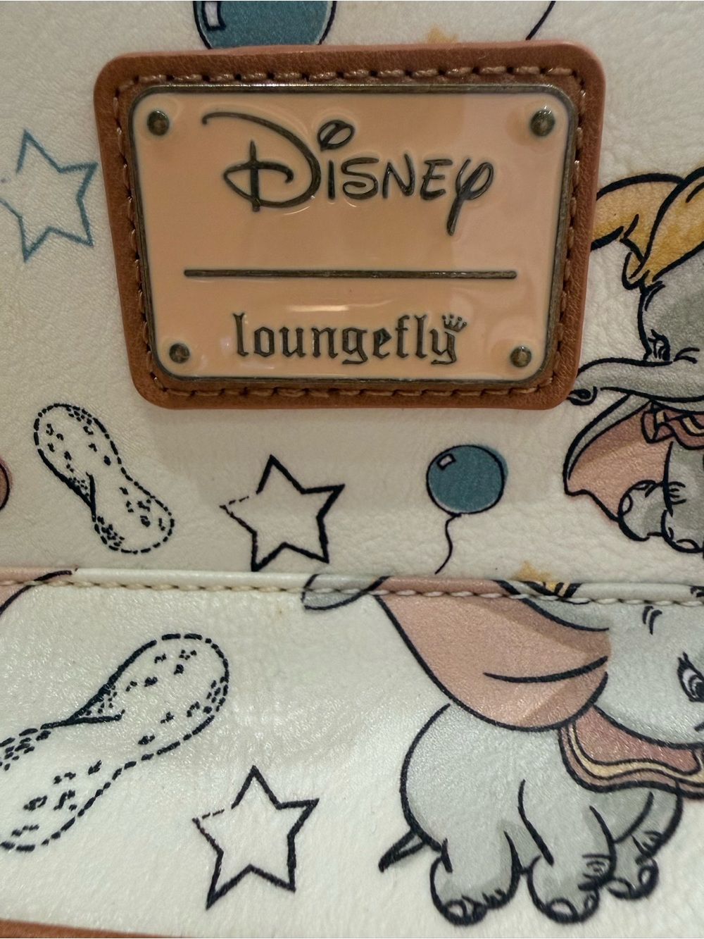 Vintage Disney x Loungefly Dumbo Cream Mini Backpack for Kids - Never Used - Picture 6 of 8